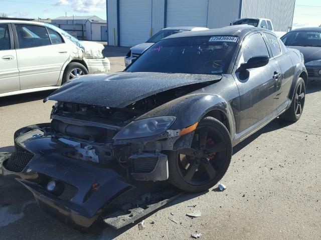 JM1FE17NX40104794 - 2004 MAZDA RX8 Czarny zdjęcie 2
