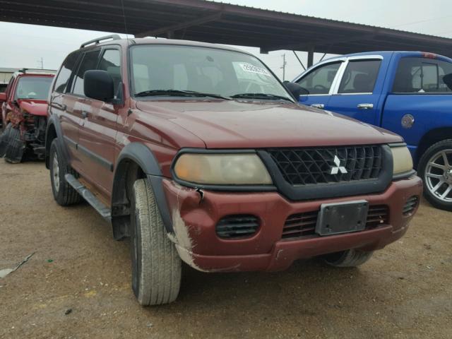 JA4LS21H22P002117 - 2002 MITSUBISHI MONTERO SP MAROON photo 1