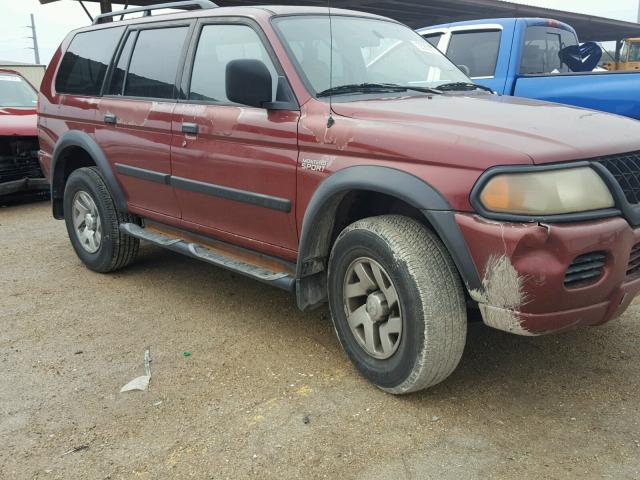 JA4LS21H22P002117 - 2002 MITSUBISHI MONTERO SP MAROON photo 9