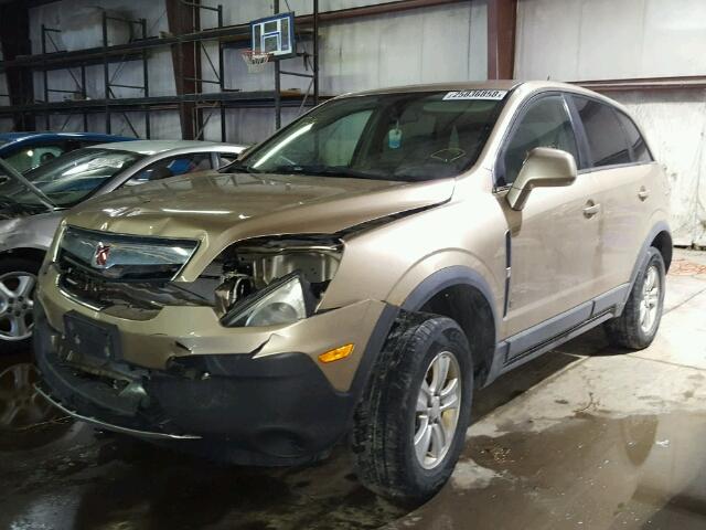 3GSCL33P58S512571 - 2008 SATURN VUE XE GOLD photo 2