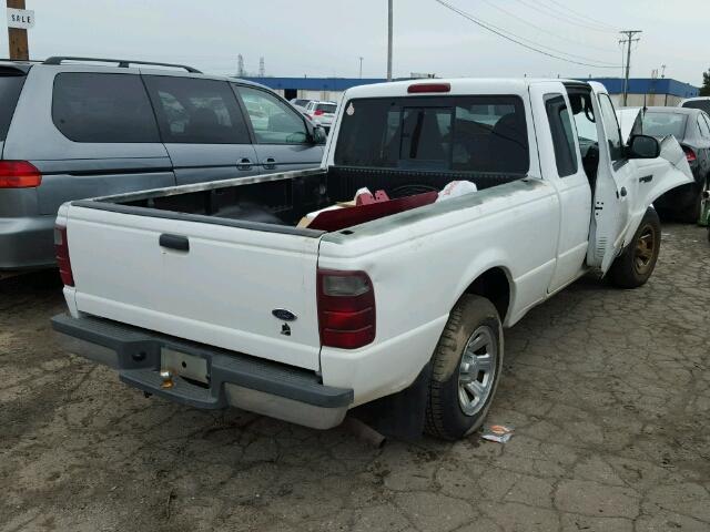 1FTYR44V03PB06787 - 2003 FORD RANGER SUP WHITE photo 4