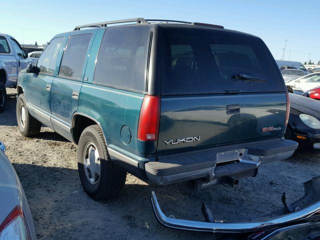 1GKEK13R0TJ746466 - 1996 GMC YUKON GREEN photo 3