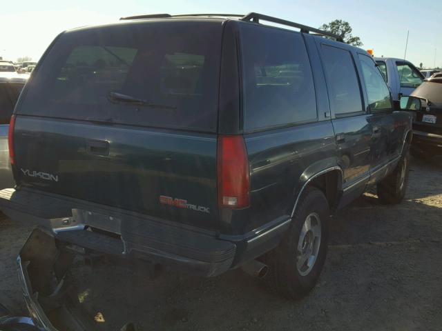 1GKEK13R0TJ746466 - 1996 GMC YUKON GREEN photo 4