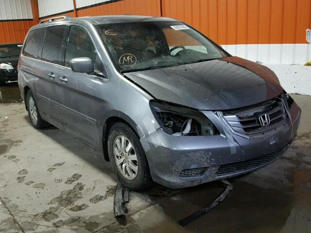 5FNRL38729B501990 - 2009 HONDA ODYSSEY EX GRAY photo 1