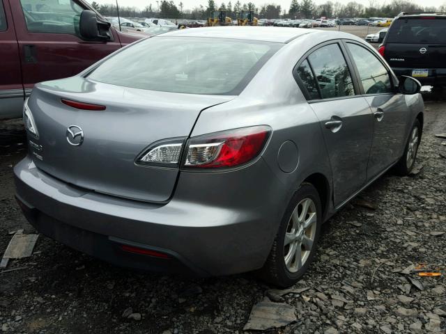 JM1BL1VG9B1462856 - 2011 MAZDA 3 I SILVER photo 4