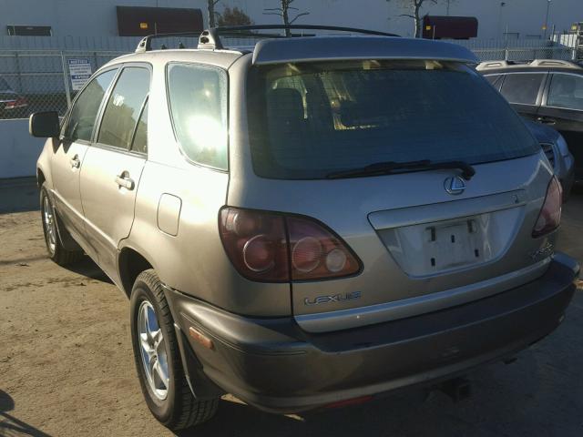 JT6HF10U0X0061456 - 1999 LEXUS RX 300 TAN photo 3