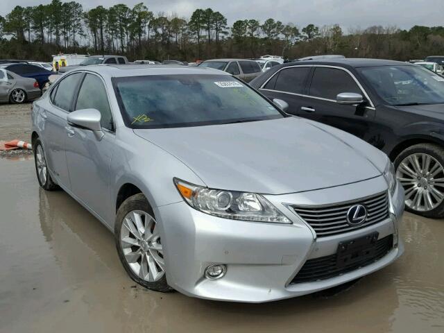 JTHBW1GG1E2056457 - 2014 LEXUS ES 300H SILVER photo 1