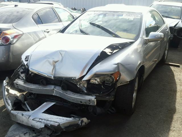 JH4KB16697C004818 - 2007 ACURA RL ვერცხლისფერი ფოტო 2