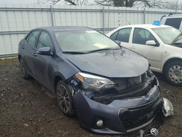 2T1BURHE2GC496145 - 2016 TOYOTA COROLLA L GRAY photo 1