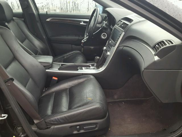 19UUA66278A051688 - 2008 ACURA TL BLACK photo 5