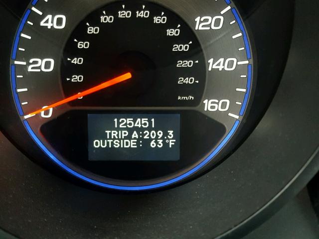 19UUA66278A051688 - 2008 ACURA TL BLACK photo 8