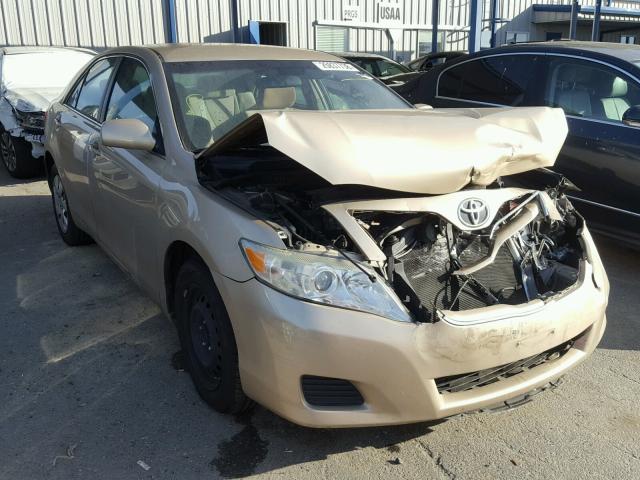 4T1BF3EK7BU684149 - 2011 TOYOTA CAMRY BASE GOLD photo 1