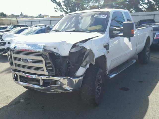 1FTWX31R88EA72972 - 2008 FORD F350 SRW S WHITE photo 2