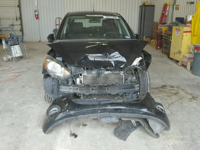 JM1DE1LY9D0156151 - 2013 MAZDA MAZDA2 BLACK photo 9