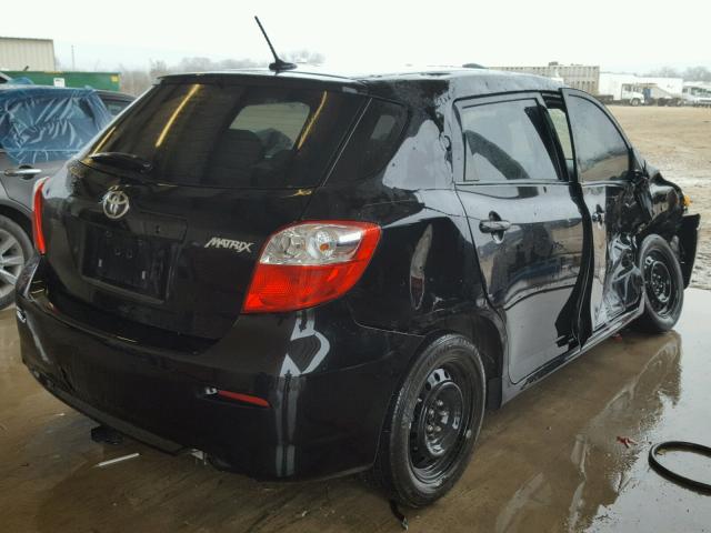 2T1KU4EE4BC746484 - 2011 TOYOTA COROLLA MA BLACK photo 4