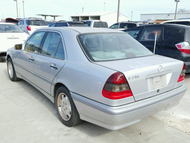 WDBHA23G2WA603781 - 1998 MERCEDES-BENZ C 230 SILVER photo 3