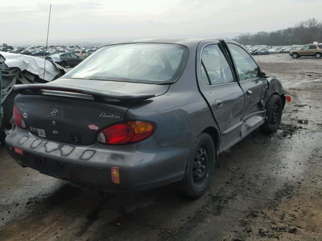 KMHJF25F5XU867274 - 1999 HYUNDAI ELANTRA BA GRAY photo 4