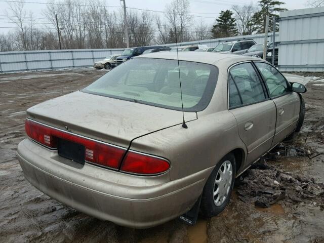 2G4WS52J311201075 - 2001 BUICK CENTURY CU BEIGE photo 4