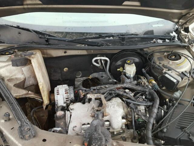 2G4WS52J311201075 - 2001 BUICK CENTURY CU BEIGE photo 7