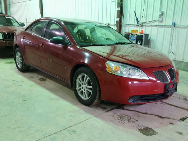 1G2ZG558264164693 - 2006 PONTIAC G6 SE1 RED photo 1