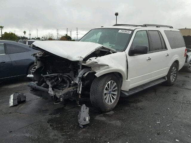 1FMJK1JT0HEA53434 - 2017 FORD EXPEDITION WHITE photo 2