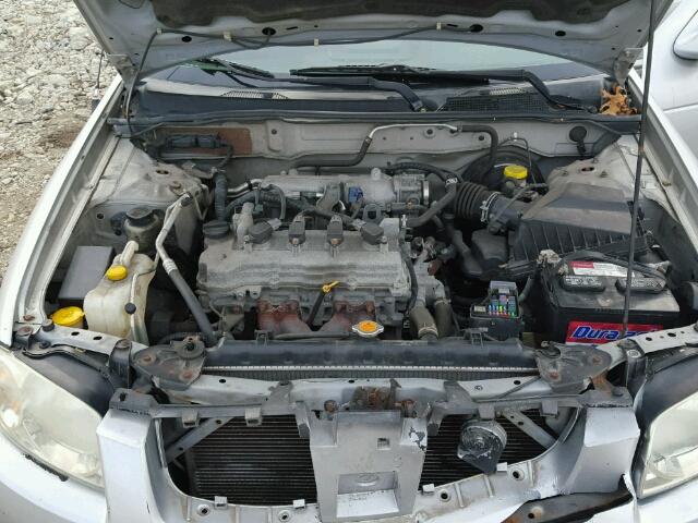 3N1CB51D45L536730 - 2005 NISSAN SENTRA 1.8 SILVER photo 7