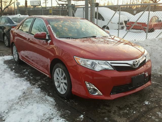 4T4BF1FK9CR223853 - 2012 TOYOTA CAMRY BASE RED photo 1