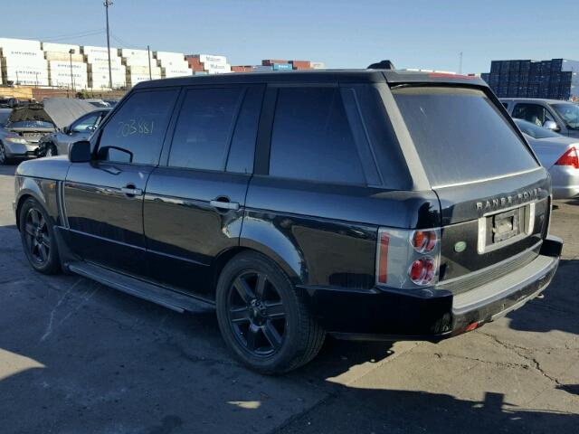 SALME11475A189492 - 2005 LAND ROVER RANGE ROVE BLACK photo 3