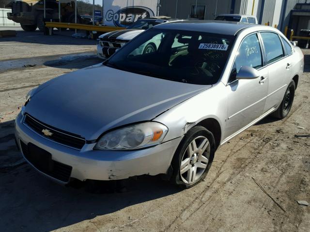 2G1WC58R179387507 - 2007 CHEVROLET IMPALA LT SILVER photo 2