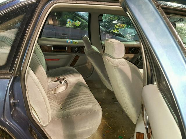 2G4WB55L4R1419468 - 1994 BUICK REGAL CUST BLUE photo 6