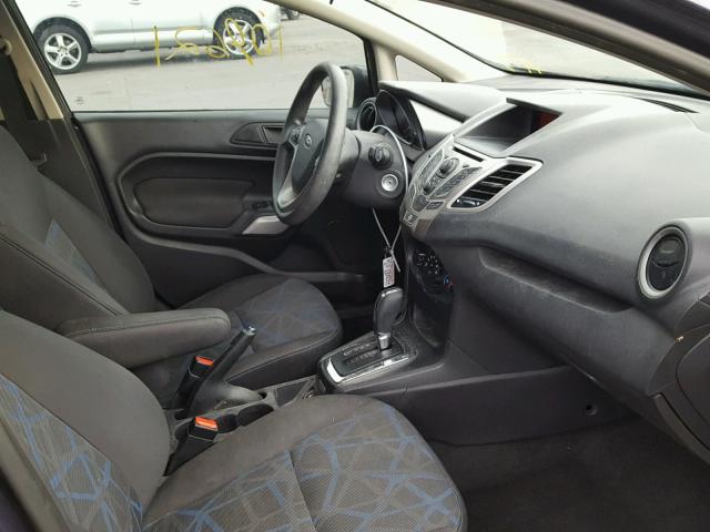 3FADP4BJ5CM123746 - 2012 FORD FIESTA SE BLACK photo 5