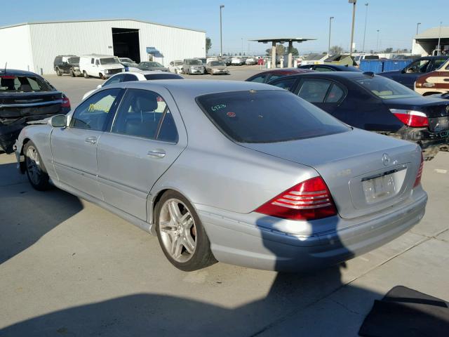 WDBNG70JX6A468614 - 2006 MERCEDES-BENZ S 430 SILVER photo 3