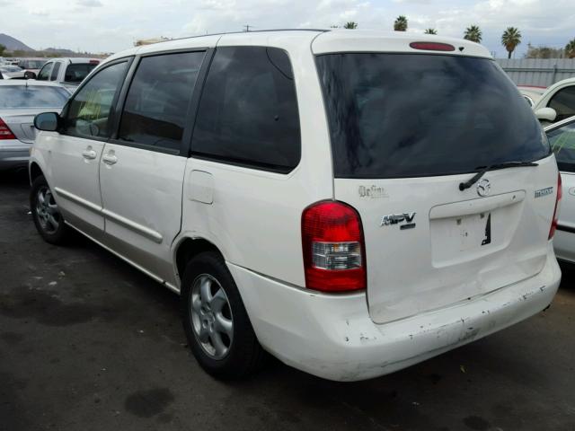 JM3LW28G7Y0123340 - 2000 MAZDA MPV WAGON WHITE photo 3