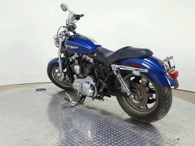 1HD1CT319FC407757 - 2015 HARLEY-DAVIDSON XL1200 C BLUE photo 6