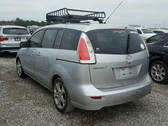 JM1CR293180303215 - 2008 MAZDA 5 SILVER photo 3