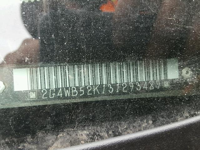 2G4WB52K131293489 - 2003 BUICK REGAL LS 灰色 照片 9