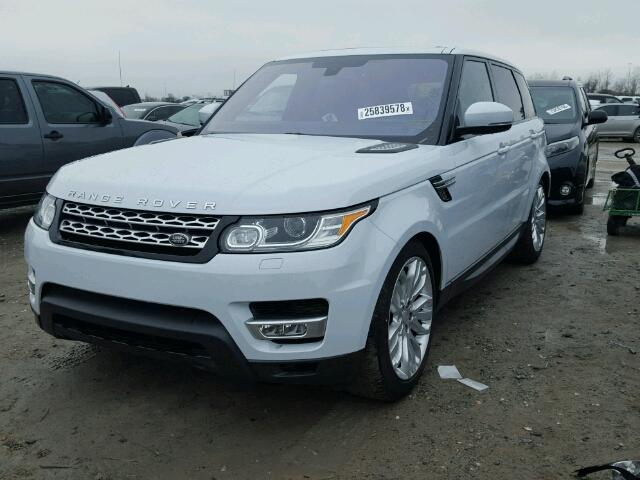 SALWR2KF5GA661405 - 2016 LAND ROVER RANGE ROVE WHITE photo 2