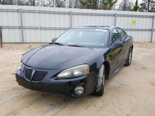 2G2WP522641289322 - 2004 PONTIAC GRAND PRIX BLACK photo 2