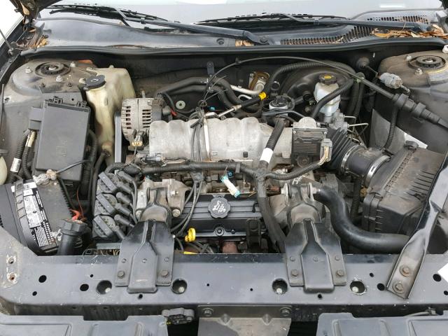 2G2WP522641289322 - 2004 PONTIAC GRAND PRIX BLACK photo 7