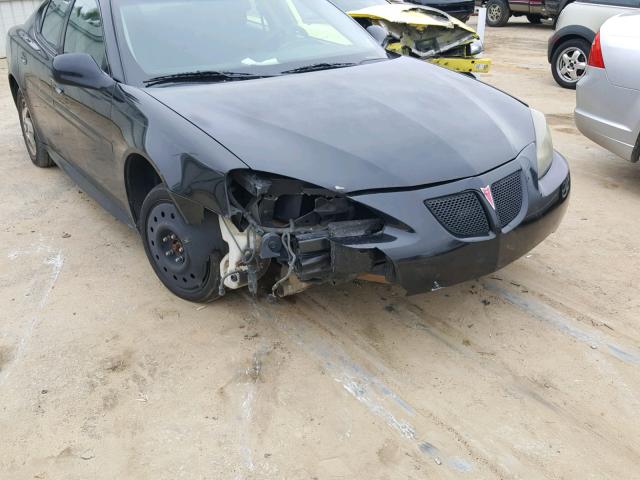 2G2WP522641289322 - 2004 PONTIAC GRAND PRIX BLACK photo 9