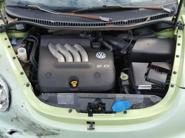 3VWBA21CXXM430505 - 1999 VOLKSWAGEN NEW BEETLE Yaşıl foto 7