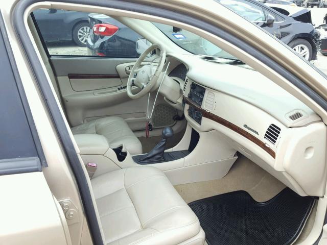 2G1WH55K949451491 - 2004 CHEVROLET IMPALA LS GOLD photo 5