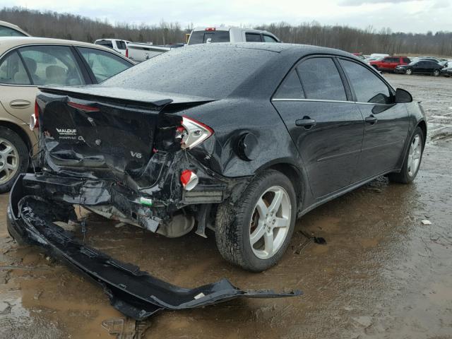 1G2ZG57N274244239 - 2007 PONTIAC G6 BASE BLACK photo 4