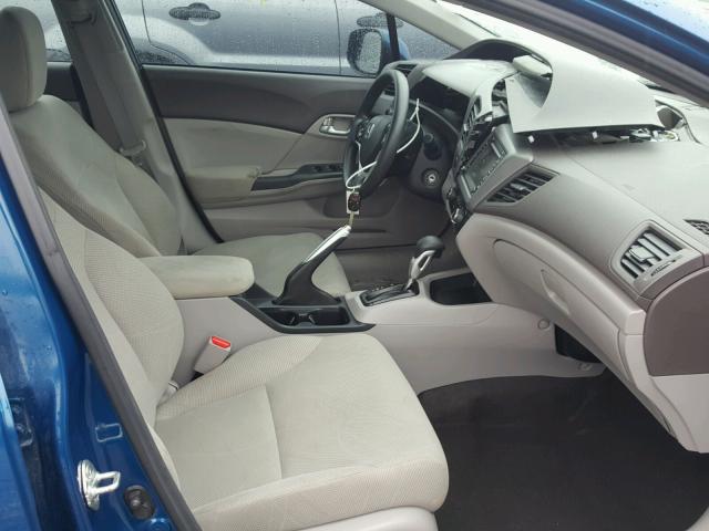2HGFB2F86CH542914 - 2012 HONDA CIVIC EX 蓝色 照片 5