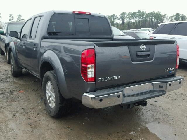 1N6DD0EV7HN734107 - 2017 NISSAN FRONTIER S GRAY photo 3