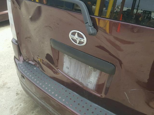 JTLKT324054029522 - 2005 TOYOTA SCION XB 紫色 照片 9