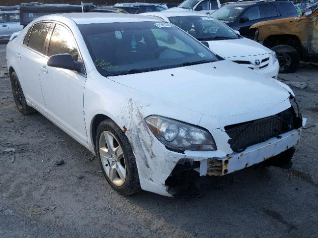 1G1ZA5EU0BF164516 - 2011 CHEVROLET MALIBU LS WHITE photo 1
