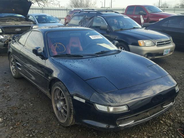 JT2SW21M2M0003002 - 1991 TOYOTA MR2 BLACK photo 1