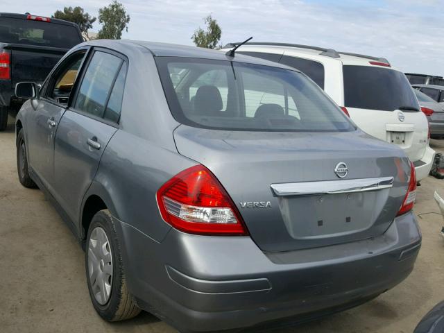 3N1BC1AP4BL458702 - 2011 NISSAN VERSA S SILVER photo 3