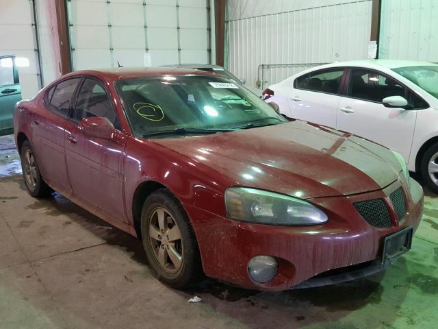 2G2WP552971127264 - 2007 PONTIAC GRAND PRIX RED photo 1